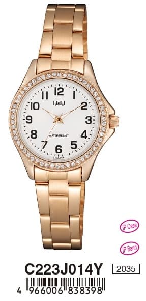 Ladies' Watch Q&Q C223J014Y (Ø 30 mm)