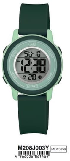 Unisex Watch Q&Q M208J003Y (Ø 34 mm)