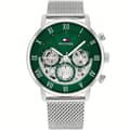 Miniatyrbild 1 av 2: Men's Watch Tommy Hilfiger 1692189 Green Silver