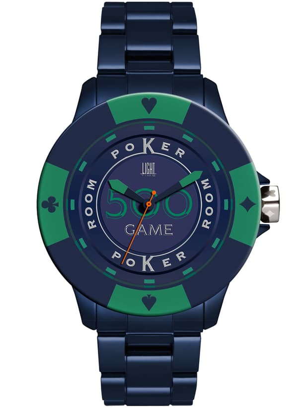 Unisex Watch Light Time POKER
