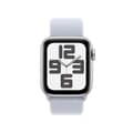 Miniatyrbilde 2 av 2: Smartklokke Apple MXEE3QL/A 1,57" Blå Sølv 40 mm
