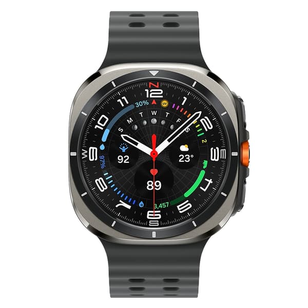 Samsung Galaxy Watch Ultra LTE 47mm - Titanium Silver med avancerede sundhedssensorer og eSIM