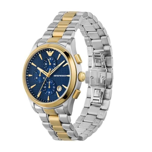 Montre Emporio Armani Herrar AR11579 Rostfritt stål Flerfärgad Chronograph