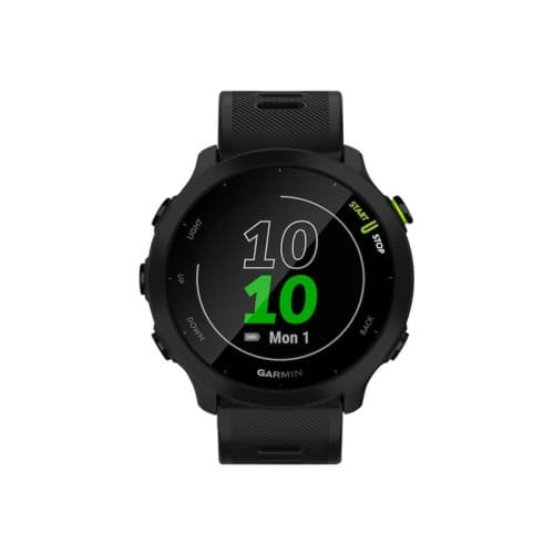 Garmin Forerunner 55 - svart - sportklocka med band - svart