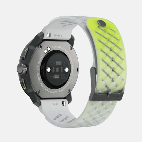 Suunto Race S Titan Canary - sportur, 45 mm, grå