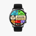 Miniatyrbild 2 av 10: SMARTKLOCKA DAMKLOCKA AMOLED L5BLACK KONVERSATIONSMENY PL