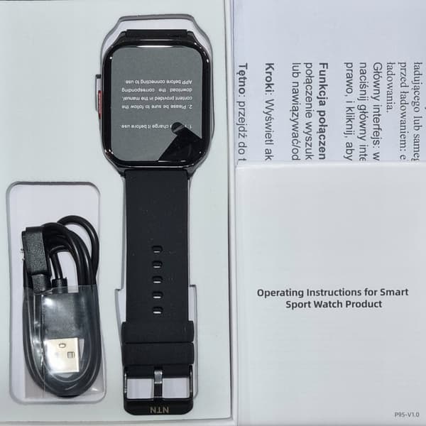 SMARTKLOCKA DAMKLOCKA NTN P5BLACK MENU PL