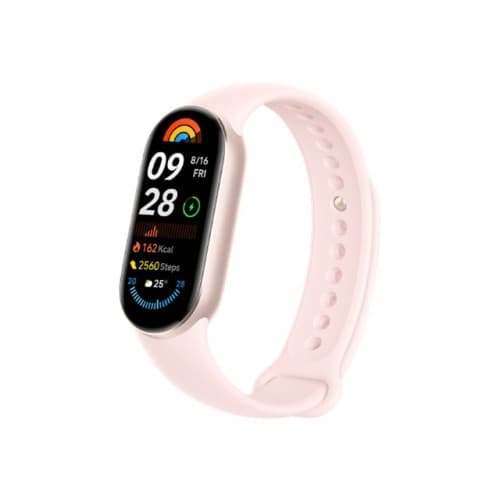 Xiaomi Smart Band 9 aktivitetspårare med rem - mystisk ros Rosa