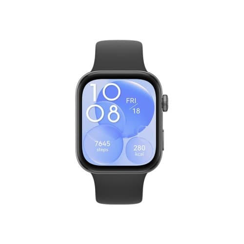 Huawei Watch Fit 3 - aluminiumlegering - smart klocka med rem - svart
