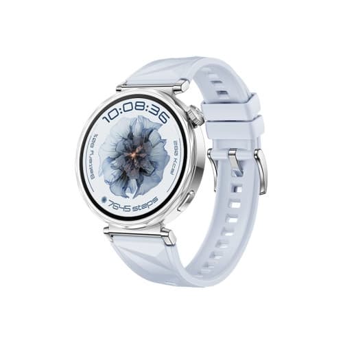 Huawei Watch GT 5 - rostfritt stål - smart klocka med rem - blå