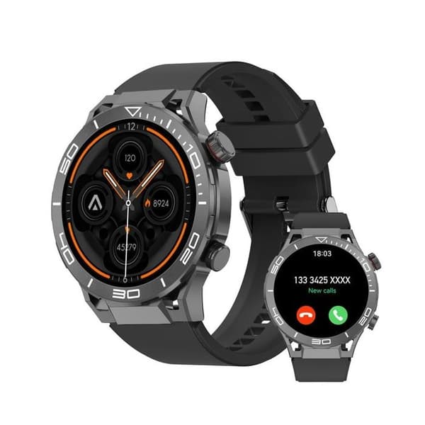 Smartwatch - Abyx - Fit Saturn 4 - 120 Sportmodi - IP67 Vattentålig - Batteritid 40 dagar