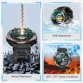 Miniatyrbild 7 av 8: Military Rugged Smart Watch for Men with Bluetooth Call(Answer/Make Call) Gift