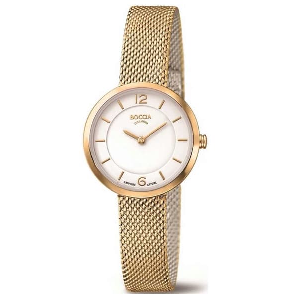 Ladies Watch Boccia 3266-08, Quartz, 28mm, 5ATM