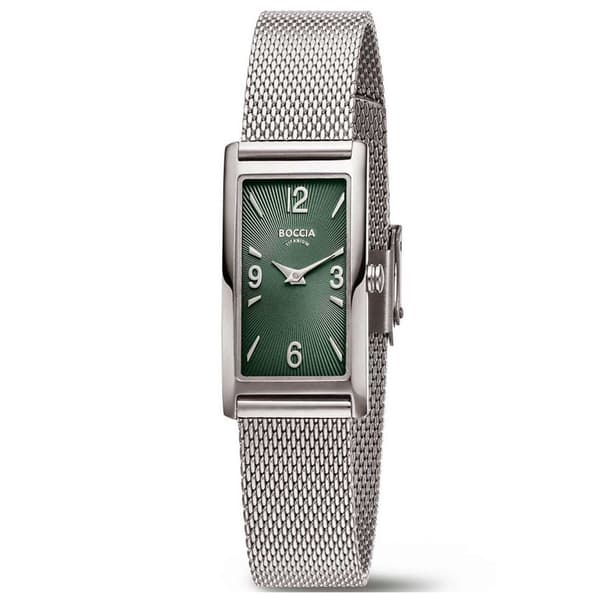 Ladies Watch Boccia 3366-01, Quartz, 18mm, 3ATM