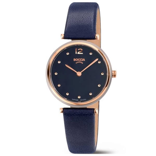 Ladies Watch Boccia 3349-02, Quartz, 30mm, 5ATM