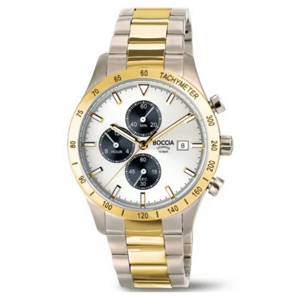 Mens Watch Boccia 3739-04, Quartz, 40mm, 10ATM