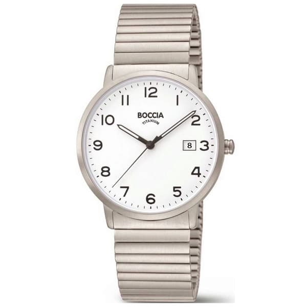 Mens Watch Boccia 3660-01, Quartz, 39mm, 5ATM