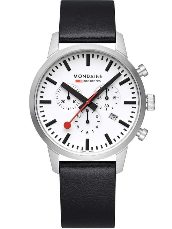 Mens Watch Mondaine MSD.41411.LBV, Quartz, 41mm, 5ATM