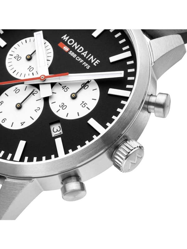 Mens Watch Mondaine MSD.41420.LBV, Quartz, 41mm, 5ATM