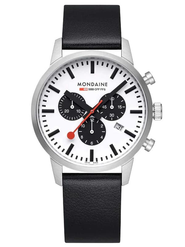 Mens Watch Mondaine MSD.41410.LBV, Quartz, 41mm, 5ATM