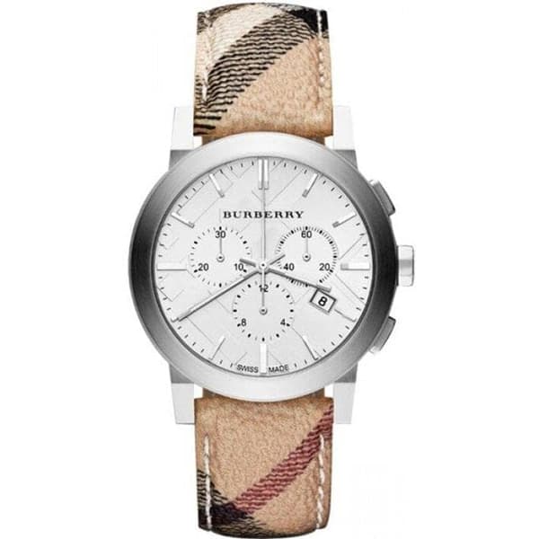 Burberry BU9360 The City Silver Dial herrklocka