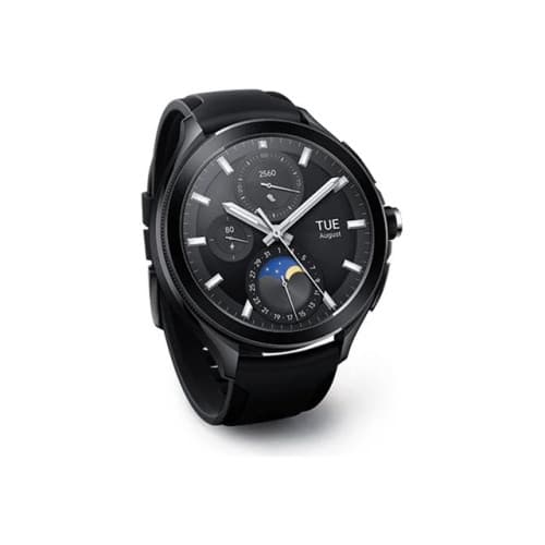 Xiaomi Watch 2 Pro - svart rostfritt stål - smart klocka med rem - svart - 32 GB