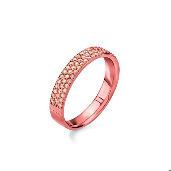 Ring kvinna - Folli Follie - 3R16S036RS-54 - Elegant - Kristaller - Sofistikerad