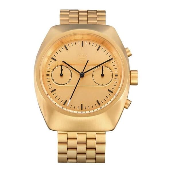 Klocka - Adidas - Process Chrono M3 Z18502 - Rostfritt stål - Guld - Kronograf