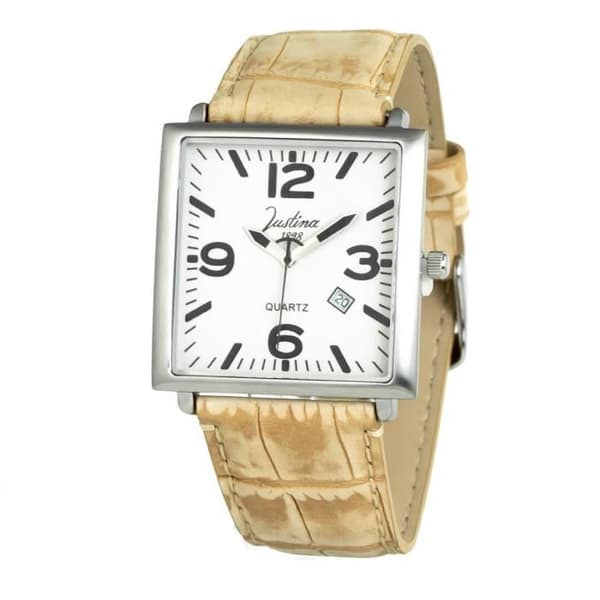 Herrklocka JUSTINA 11002 Silver - Kvarts - Analog