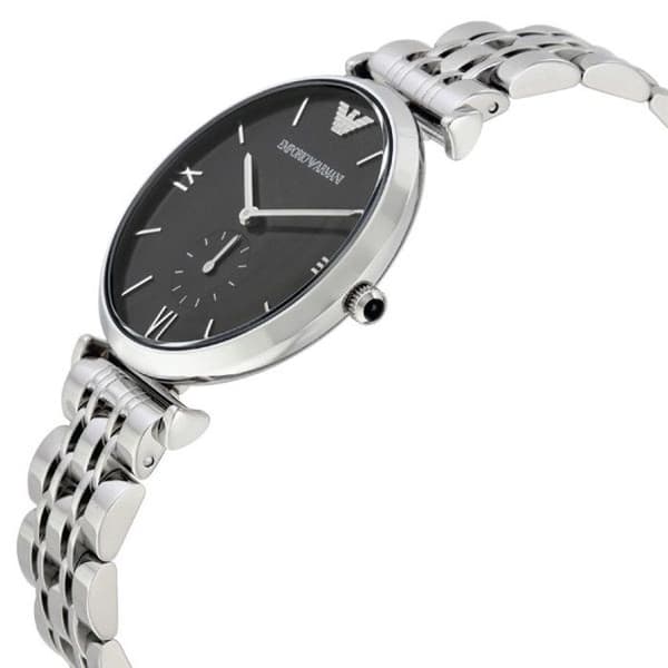 Klocka - Emporio Armani - New Retro AR1676 - Rostfritt stål - Analog - Chic