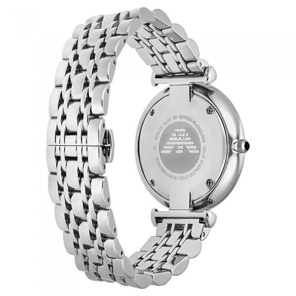 Klocka - Emporio Armani - New Retro AR1676 - Rostfritt stål - Analog - Chic