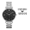 Miniatyrbild 1 av 4: Klocka - Emporio Armani - New Retro AR1676 - Rostfritt stål - Analog - Chic