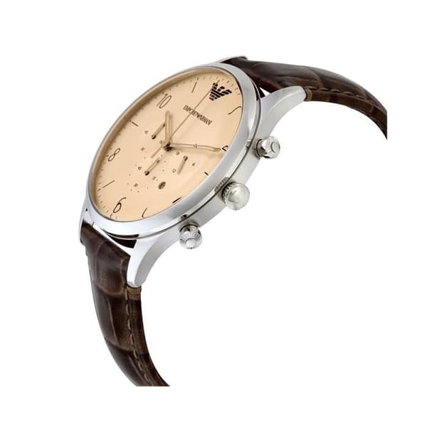 Emporio Armani AR1878 Kronograf för män i rostfritt stål kvartsklocka