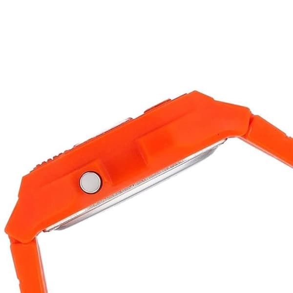 Klocka - SUPERDRY - SYL201O - Digital multifunktion - Orange silikon - Stänkbeständig