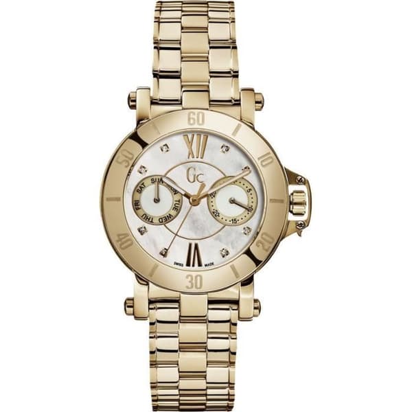Klocka - GUESS - Collection X74111L1S - Stål - Dam - Guld
