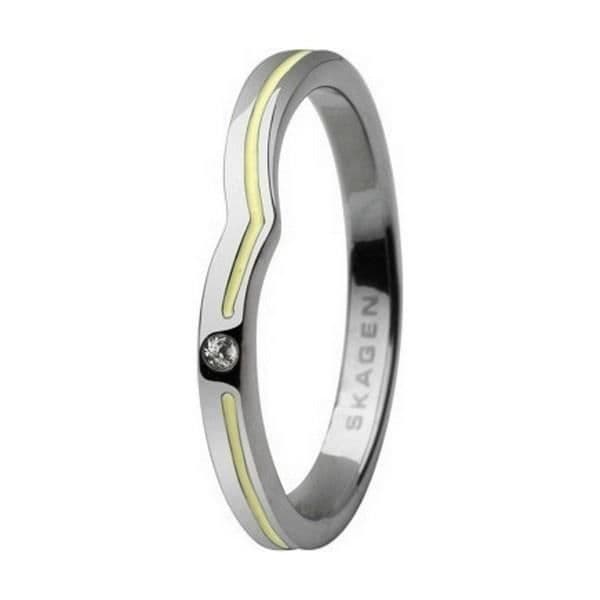 Montre-bague - Skagen - JRSY018SS7 - Storlek 15 - Kvinna - Vuxen