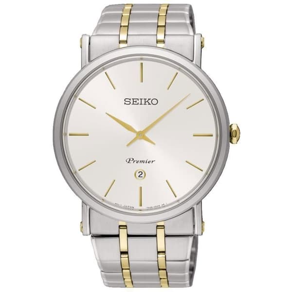 Klocka - Seiko - Premier SKP400P1 - Kvarts - Analog - Rostfritt stål
