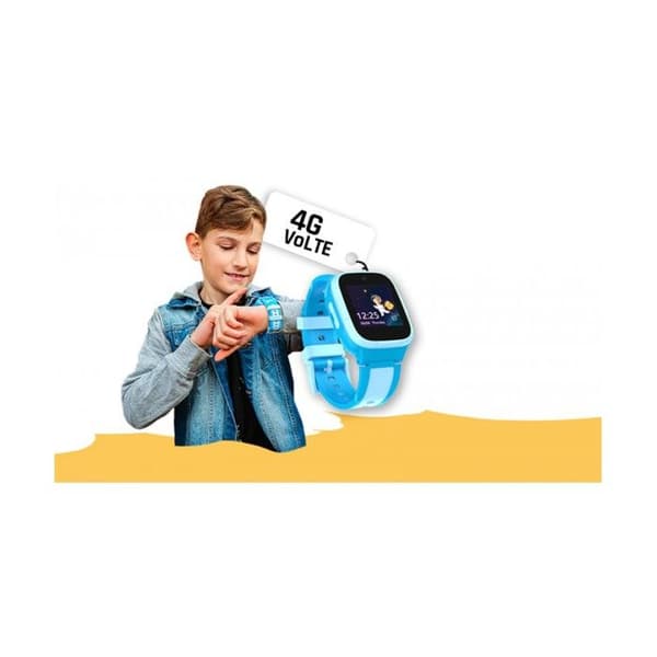 Smartwatch - myPhone - CareWatch Kid LTE - 4G LTE - GPS - Lätt vattentålig - Blå