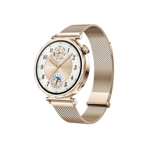 Huawei Watch GT 5 - rostfritt stål - smart klocka med milanese-rem