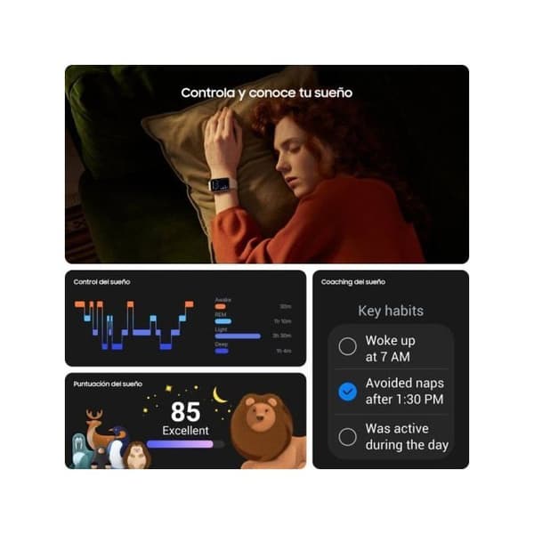 Samsung Galaxy Fit 3 smartklocka - Elegant och Prestanda Fitness Spårning - Svart