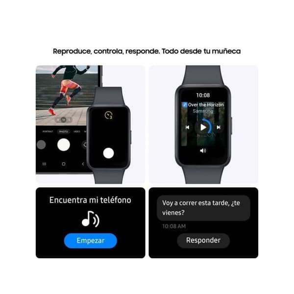 Samsung Galaxy Fit 3 smartklocka - Elegant och Prestanda Fitness Spårning - Svart