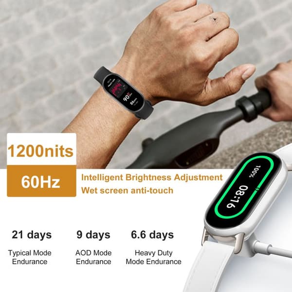 Xiaomi Smart Band 9 (2024) Svart Smartklocka