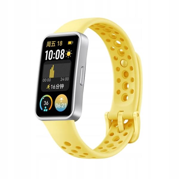 Smartband - Huawei - Band 9 - Gul - AMOLED-skärm - 100 Sportlägen