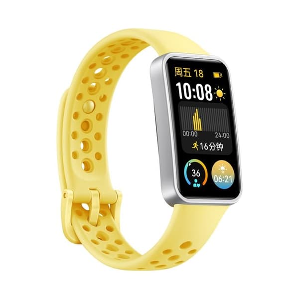 Smartband - Huawei - Band 9 - Gul - AMOLED-skärm - 100 Sportlägen