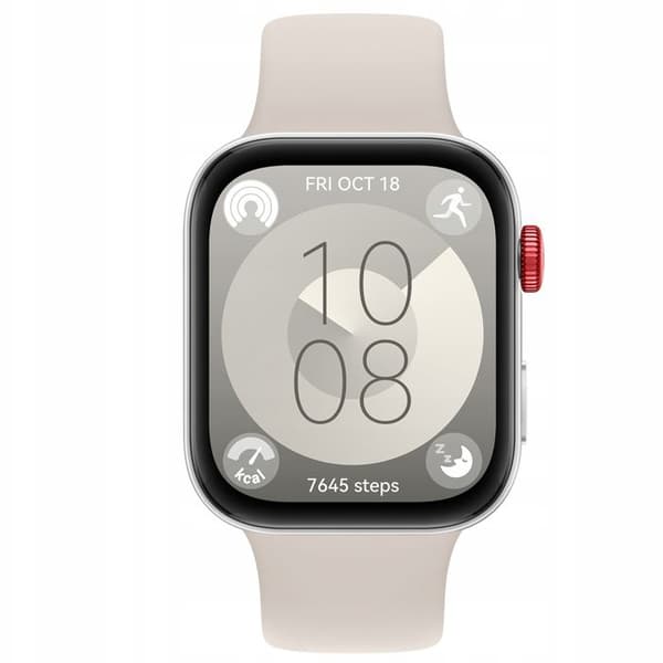 Smartwatch - Huawei - Watch Fit 3 - AMOLED-skärm 1,82" - Batteritid 10 dagar - Vit