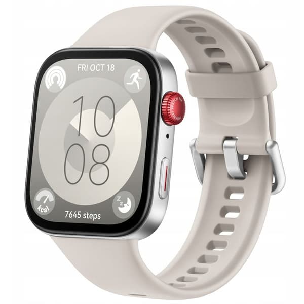 Smartwatch - Huawei - Watch Fit 3 - AMOLED-skärm 1,82" - Batteritid 10 dagar - Vit