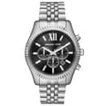 Miniatyrbild 1 av 4: Michael Kors MK8602 Lexington Chronograph Black Dial herrklocka