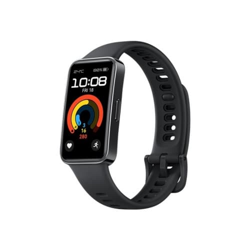 Huawei aktivitetspårare med rem - skinande svart