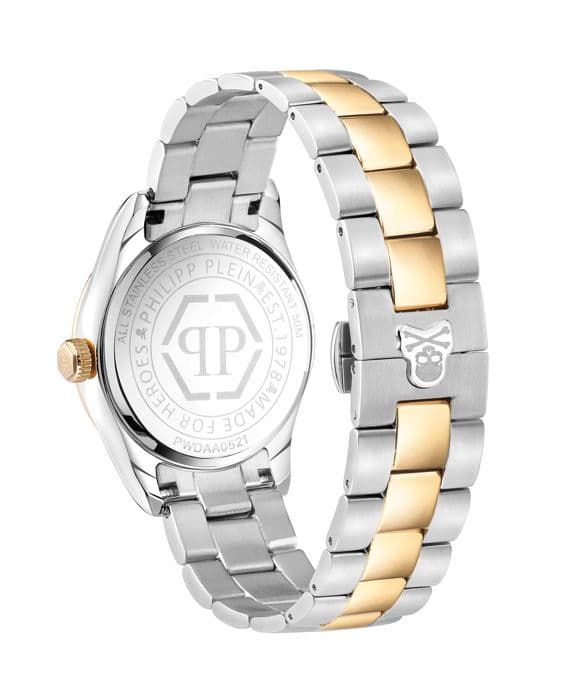 Philipp Plein - Klocka för kvinnor - Kvarts - Analog - Armband i flerfärgad rostfritt stål - PWDAA0521