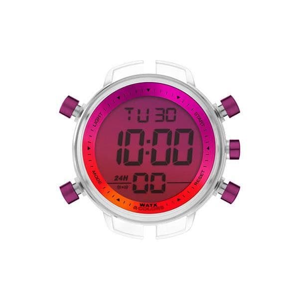 Klocka - WATX &amp; COLORS - RWA1737 - Digital - Dam - Vattentålighet 5 ATM